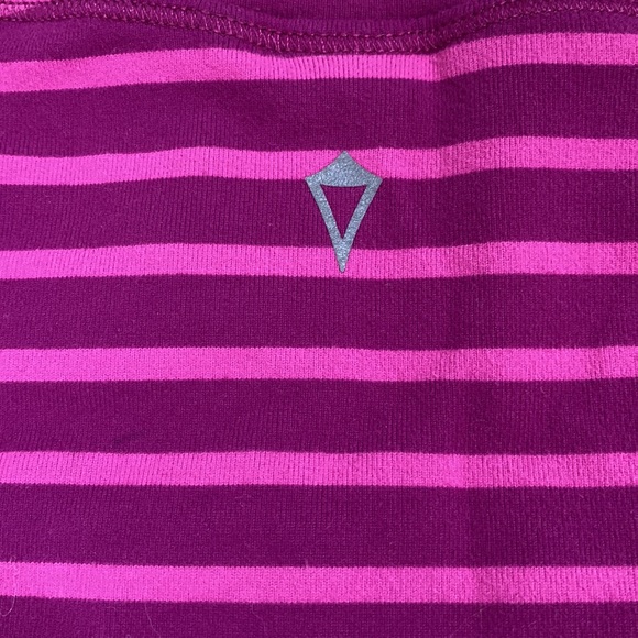 Ivivva By lululemon athletica Long Sleeve Shirt with Thumbholes, Fuchsia - Picture 6 of 6